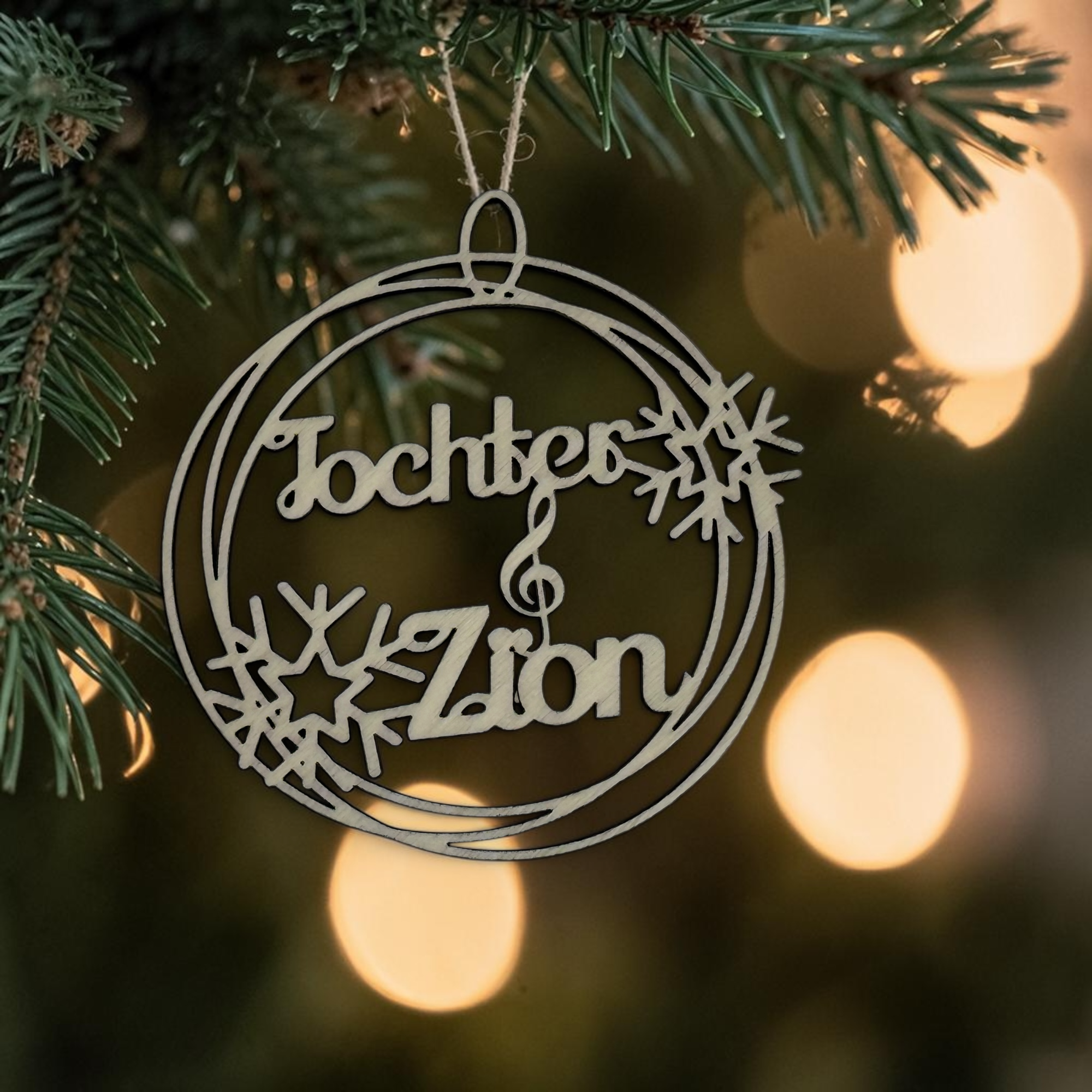 Tochter Zion, Baumschmuck Pappel