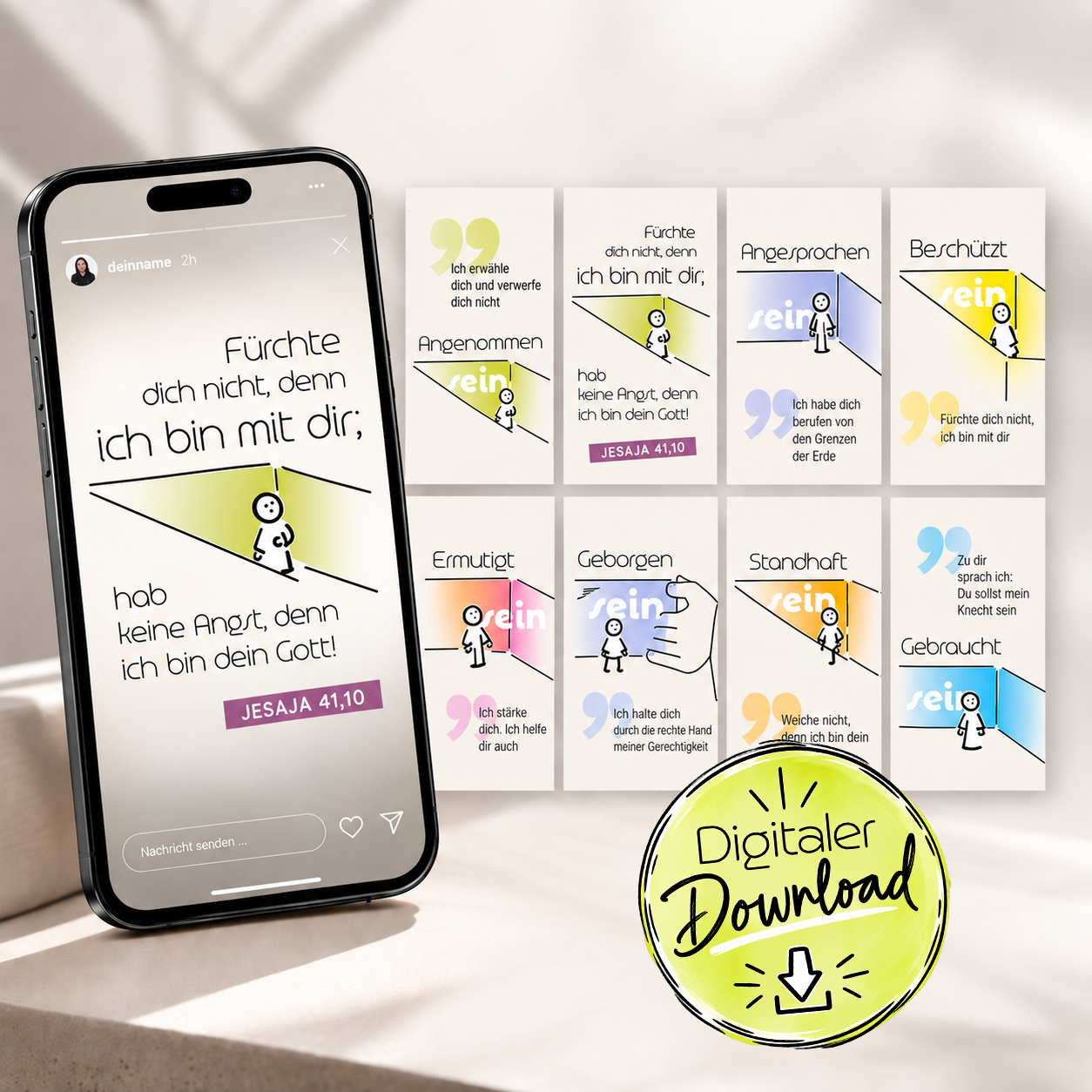 Social Media Story zur Jahreslosung 2027