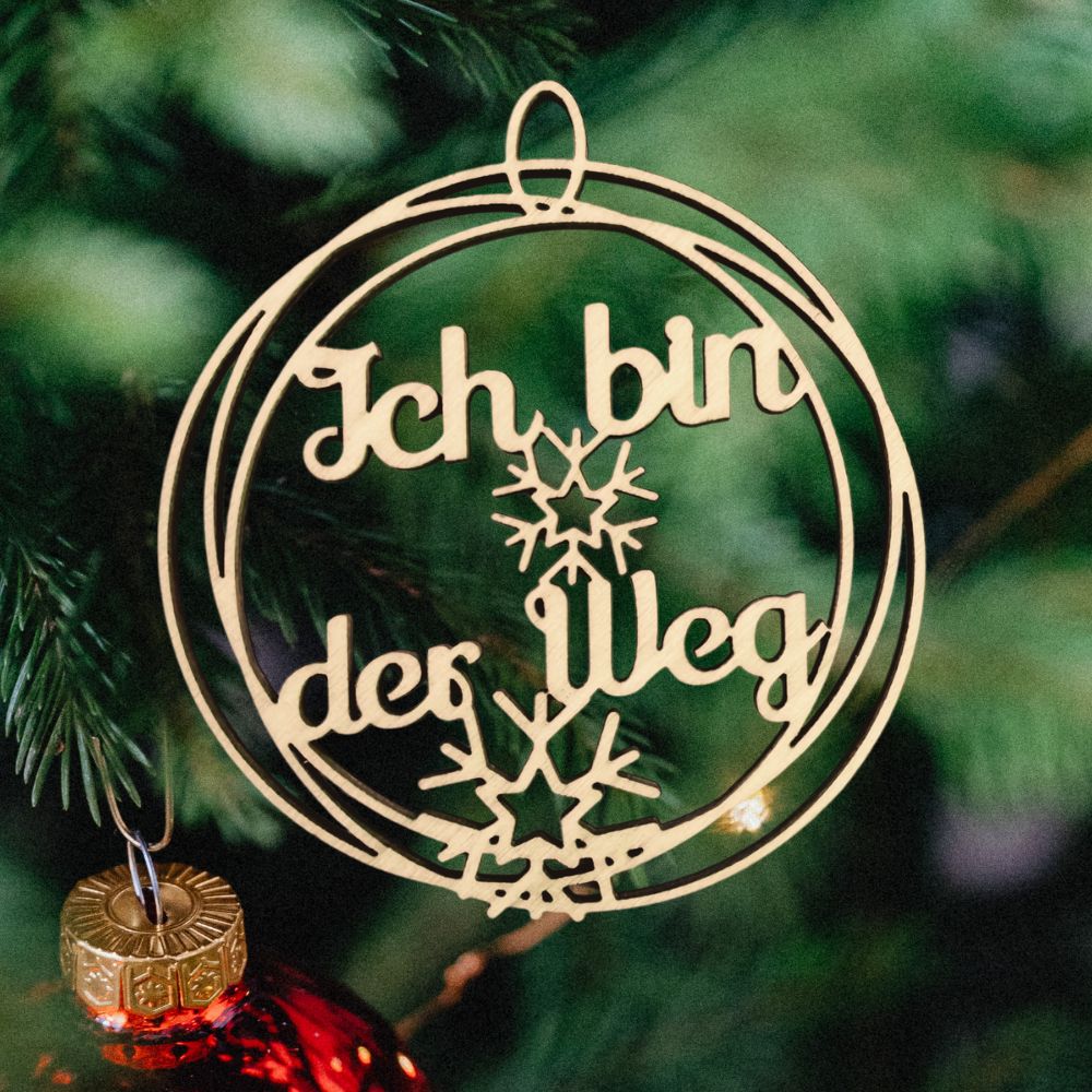 Baumschmuck Pappel Ich bin der Weg