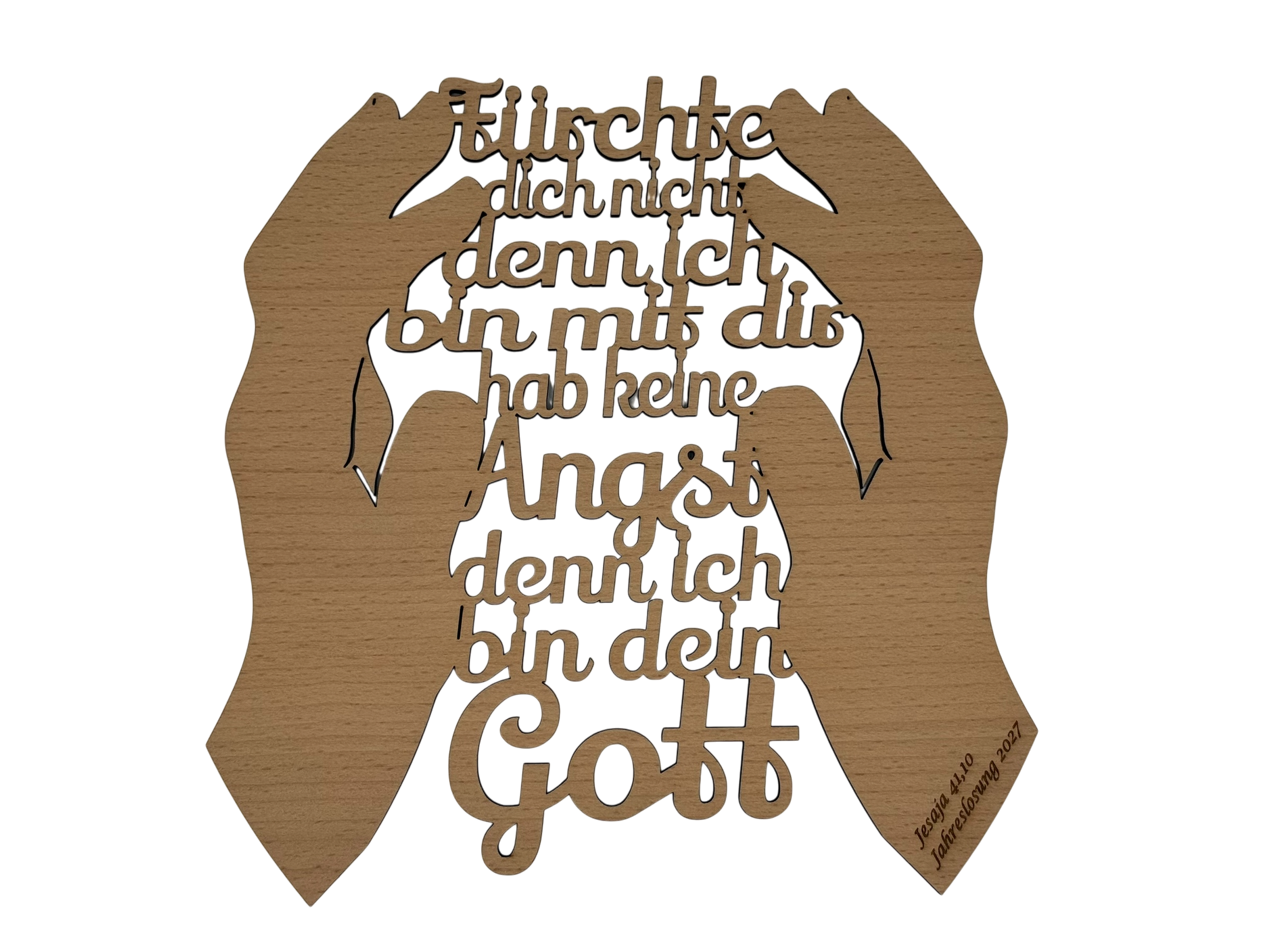 Hände Fürchte dich nicht ... zur Wandmontage
