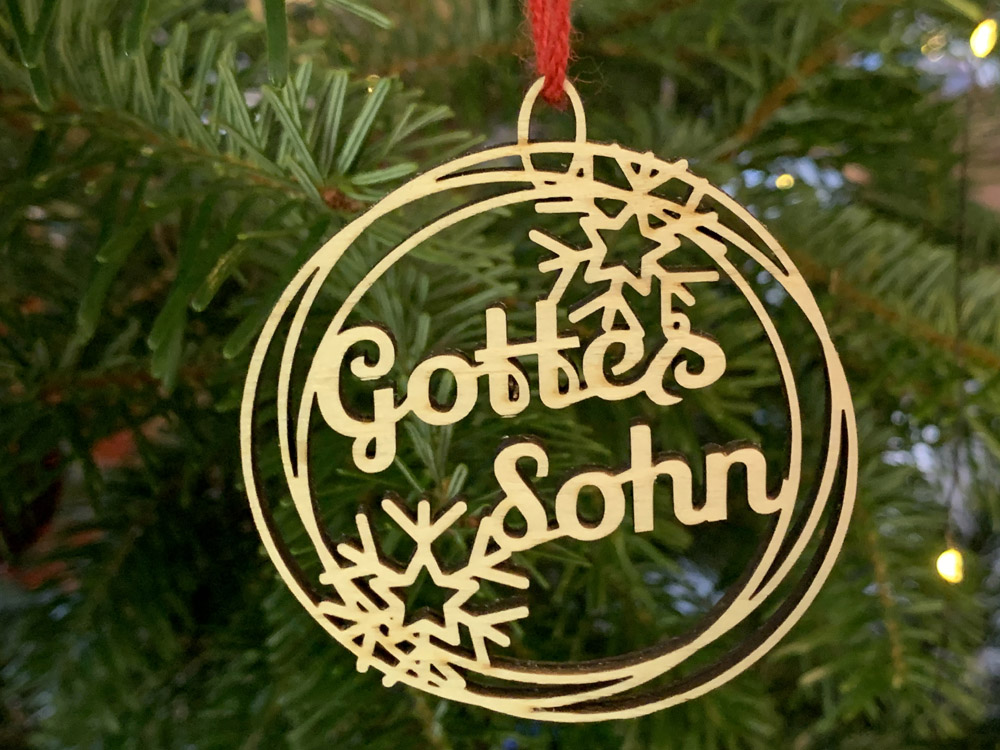 Baumschmuck Pappel Gottes Sohn