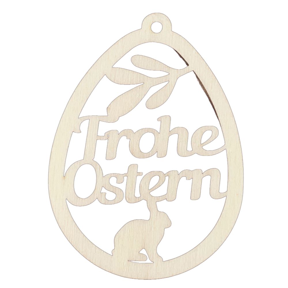 Osterei Pappel Frohe Ostern