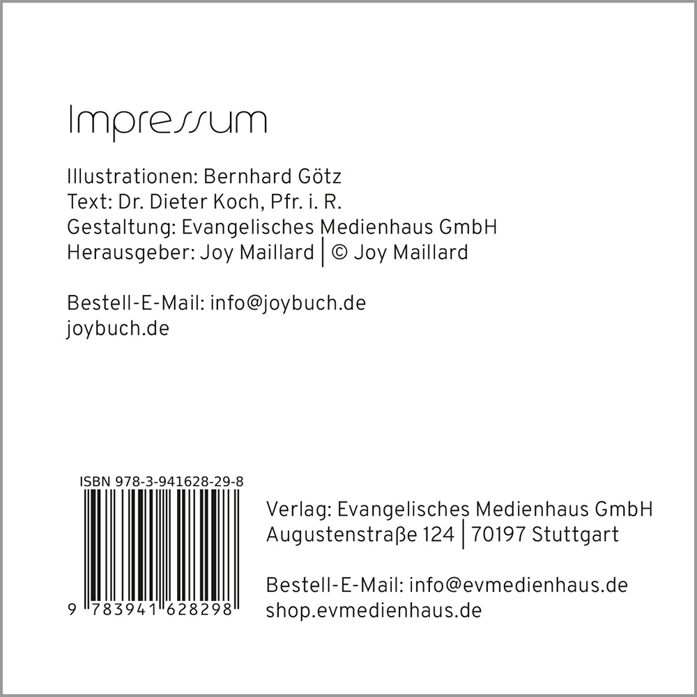 Leporello Jahreslosung 2027, Fürchte dich nicht ... (10er-Set)