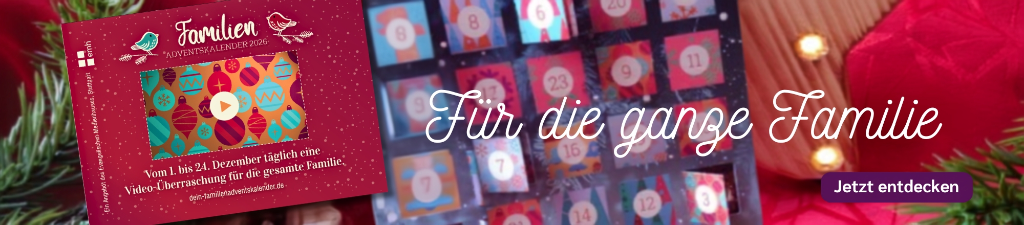 Produkbild Familienadventskalender